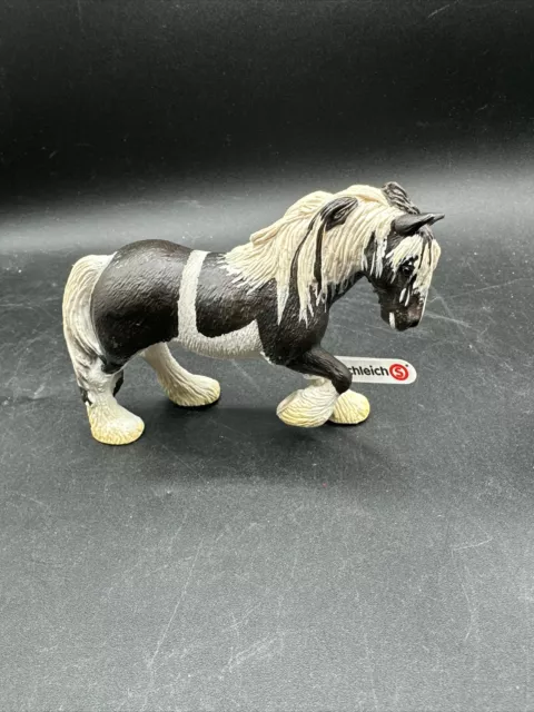 Schleich Tinker Mare Horse Animal Figure Clydesdale Retired #13279 2003 Toy