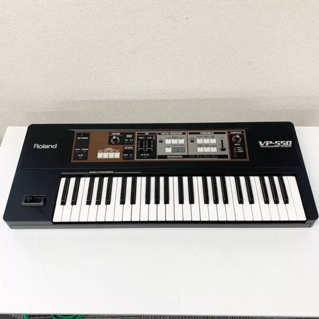 Roland VP-550 Vocal & Ensemble Keyboard Synthesizer 49 Keys music instrument.