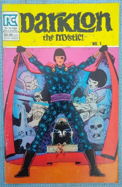 Vintage Pacific Comics Darklon The Mystic! No. 1 November 1983 Comic Book