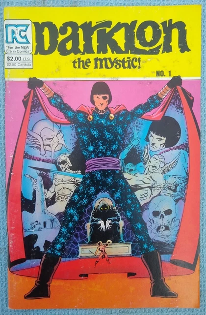 Vintage Pacific Comics Darklon The Mystic! No. 1 November 1983 Comic Book
