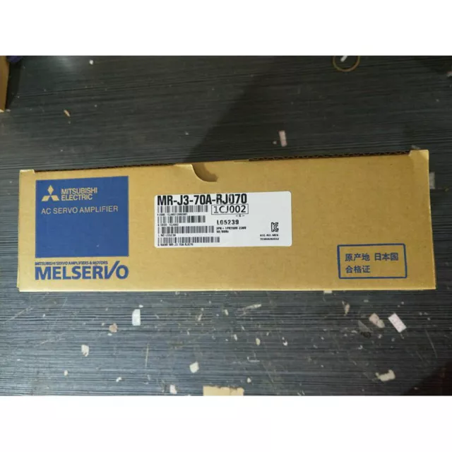 1PC New Mitsubishi MR-J3-70A-RJ070 Servo Driver Expedited Shipping