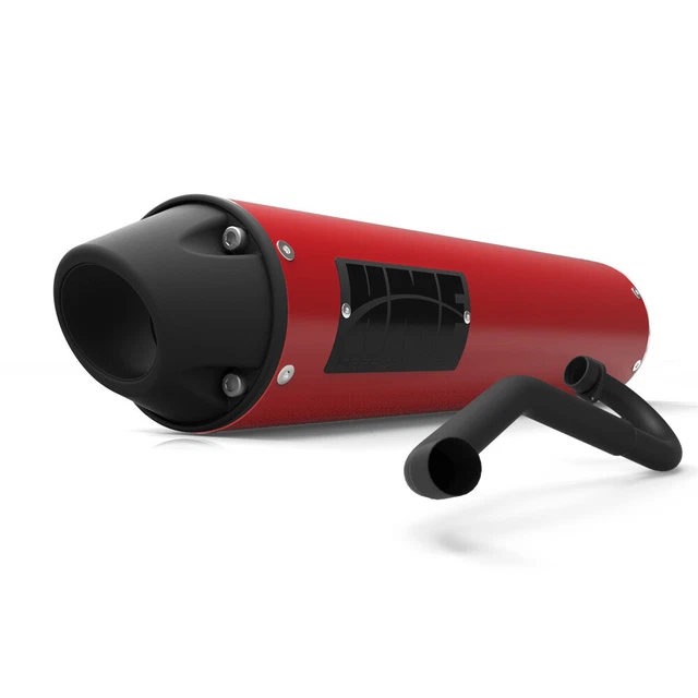HMF for Yamaha YFZ450R/X 2009-2023 Candy Red Blackout Full Exhaust 041414606992