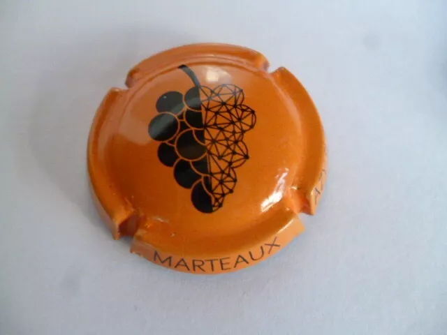 capsule de champagne, MARTEAUX Olivier, orange et noir, nouvelle, à saisir