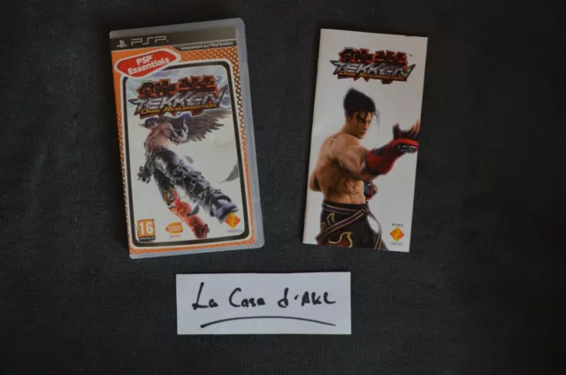 ₪ PAS DE JEU ₪ Boite + notice de PSP FR - Tekken Dark Resurrection