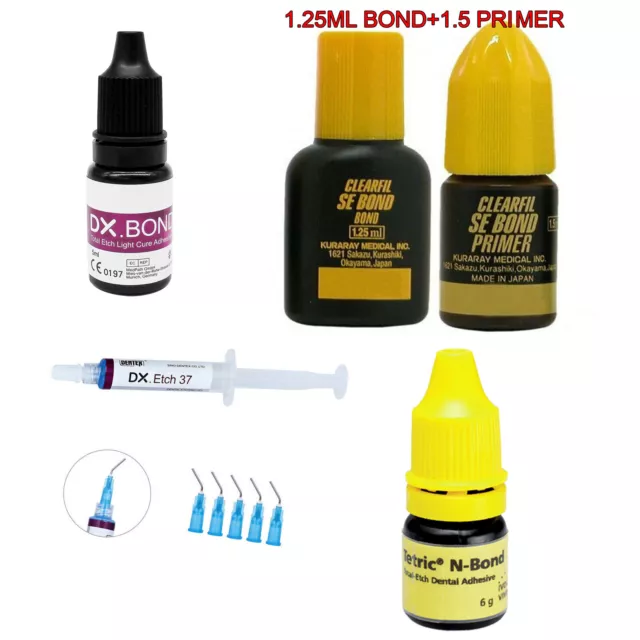 Dental Bond Teeth Glue Composite Resin Light Cure Bond Adhesive Acid Etching Gel