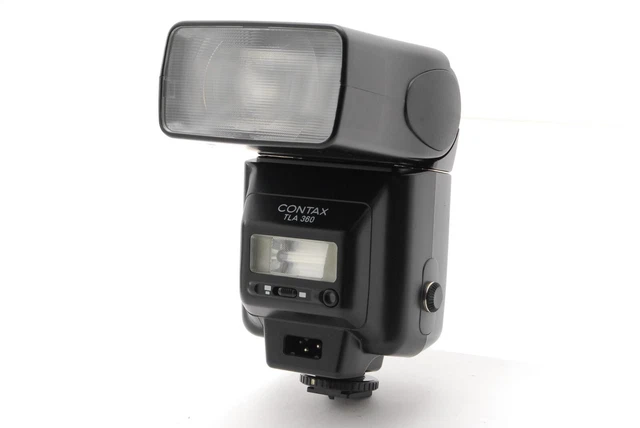 【Near MINT】 Contax TLA 360 Shoe Mount Flash Strobe Flash From JAPAN