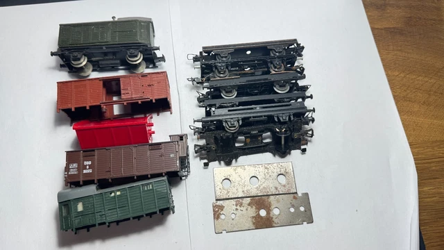 PIKO LOT DE 7 Wagons de Marchandises EUR 115,00 - FR