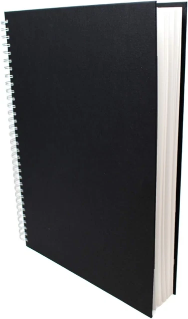 Quaderno Da Disegno A5 200GSM - 100 Pagine, Carta Spessa Senza Acidi, Spirale, Per Artisti E Schizzi - Foto 4