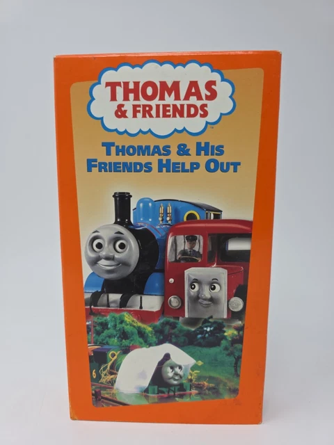 THOMAS THE TANK Engine And Friends Thomas His Friends Help Out VHS 1996 ...