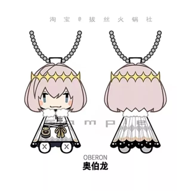 Anime Fate Grand Order FGO Oberon Vortigern Plush Doll Toy W/Clothes Kids Gift. 3