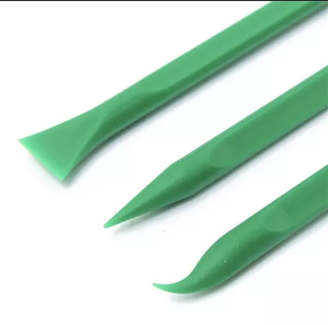 3 pièces outil d'ouverture de réparation de spudger en plastique pour iPhone ordinateur portable tablette SmartphoneZ 3