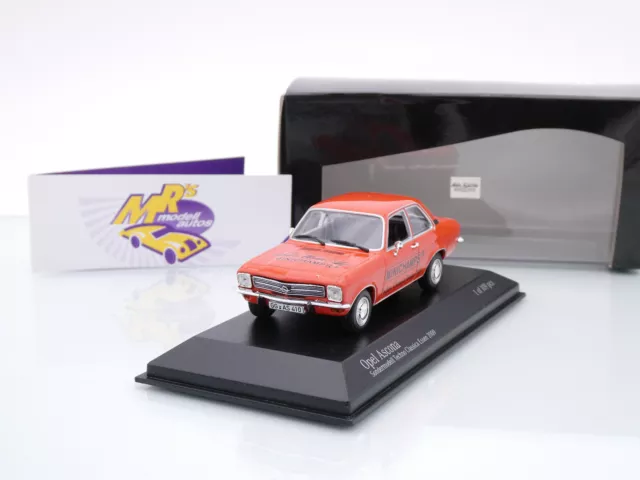 Minichamps #OPEL Ascona A Anno 1970 ""Techno Classica Essen 2009"" 1:43 109 pz.