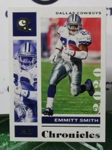 2020 Panini Chronicles Emmitt Smith # 28 Nfl Dallas Cowboys Gridiron Card