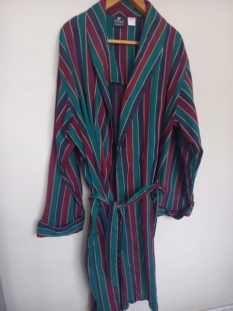 Abito da uomo vintage Tootal Regency abito grande 100% cotone