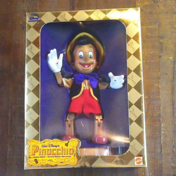 Pinocchio, La Marionnette En Bois Italienne Image stock - Image du