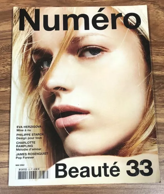 Numero Magazine French EVA HERZIGOVA May 2002 Anouck Lepere