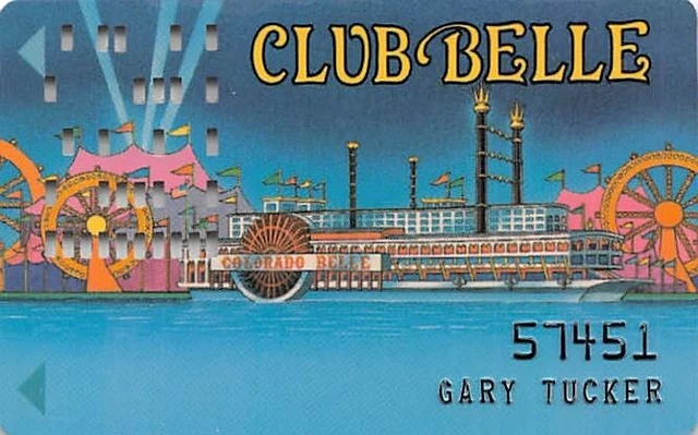 Colorado Belle Casino - Laughlin, NV - Rare 1st Issue Card (Faraday)