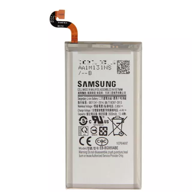 Genuine Samsung Battery EB-BG955ABE For Galaxy S8+ S8 PLUS SM-G955+ 3000mAh