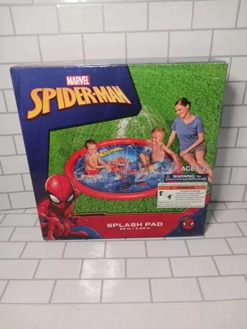 Bestway SPIDERMAN Sprinklers Splash Pad 65 inch Water Toy for Toddlers & Baby!!!