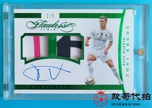 2022 PANINI NATIONAL Treasures Germany Prodigy Toni Kroos Patch 