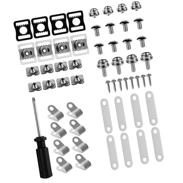 Kit De Réparation De Casque De Hockey – 57 Pièces (Vis, Clips, Quincaillerie) Pour Hockey Et Football