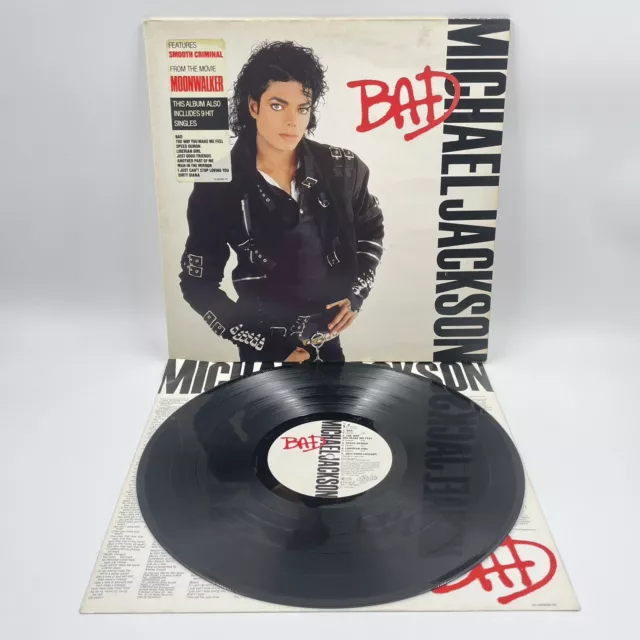 MICHAEL JACKSON BAD Gatefold LP Album Vinyl Record 450290 Pop 80’s Rare Sticker 27.42 PicClick MICHAEL JACKSON BAD Gatefold LP Album Vinyl Record 450290 Pop 80’s Rare Sticker 27.42 PicClick