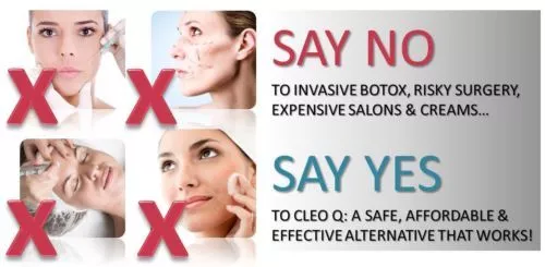 Sistema de tonificación facial Cleo Q; elevación, firme, aprieta y luce años más joven naturalmente 2