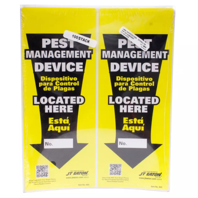 Baiting Station Locator Sign (100 signs) Baiting Station Identification Signs