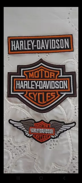 Harley davidson, motorcycles patchs, parches