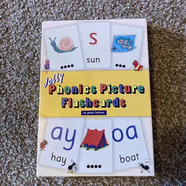 Jolly Phonics Picture Flashcards Pdf FOR SALE! PicClick UK