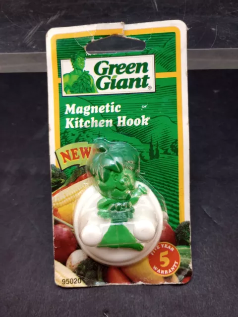 Vintage Jolly Green Giant Magnetic Little Green Sprout Kitchen Hook