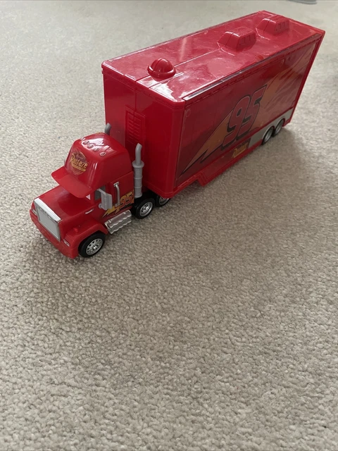 DISNEY PIXAR CARS Mack Truck Mini Racers Transporter Hauler Selling ...