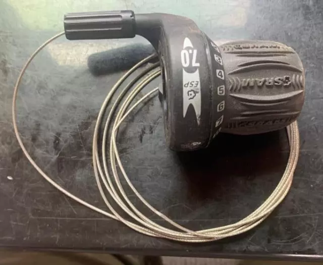 NOS SRAM ESP BIKE 8 Speed Twist Shifter BLACK GRIP