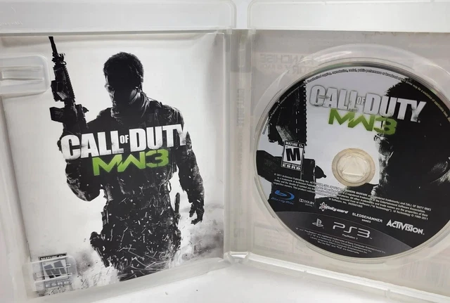Call Of Duty Modern Warfare 3 – PS3, édition Steelbook, PAL, Complet (boîte + Notice)