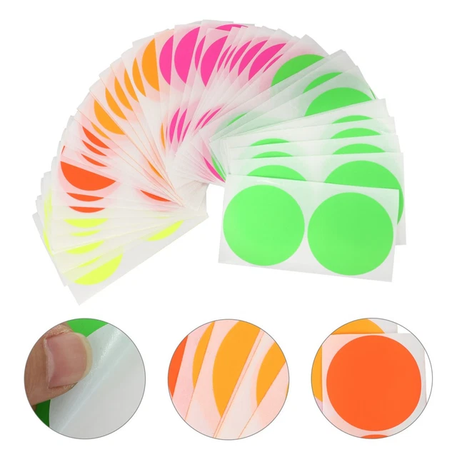 ADHESIVE COLOR CODING Stickers Mini Dot Sorting Color-coding Labels $20 ...