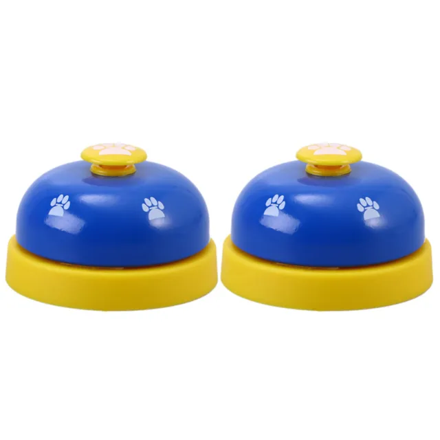 Dispositivo de comunicación de patrón de huella de huella para baño de mascotas campanas de comedor para 2 piezas
