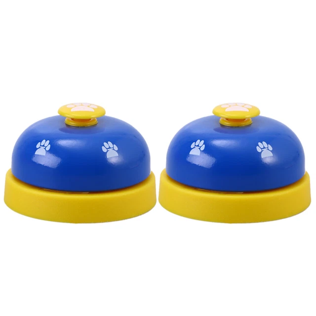Dispositivo de comunicación de patrón de huella de huella para baño de mascotas campanas de comedor para 2 piezas
