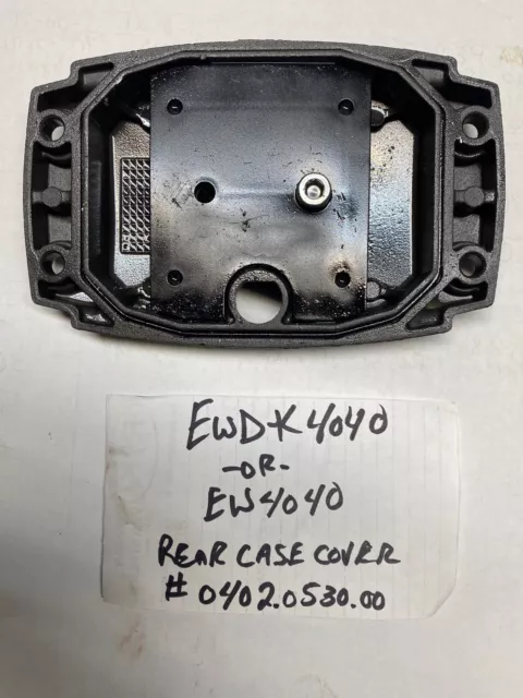 USED COMET Pump REAR CASE COVER fits EW / EWD Pumps - # 0402.0530.00