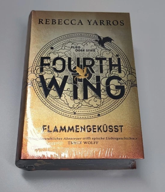 FOURTH WING Eingeschweißte Erstauflage Mit Farbschnitt, Deutsch EUR 59,00 PicClick FR