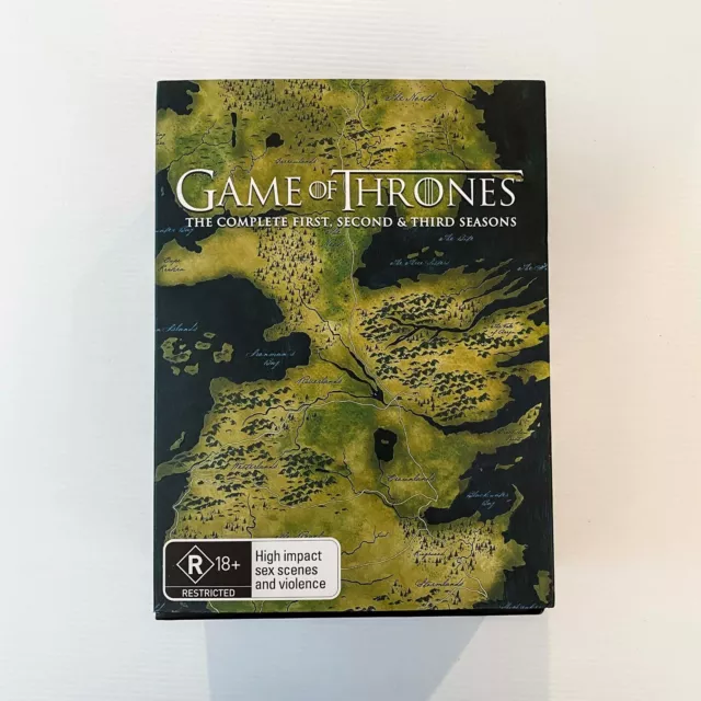 Game of Thrones DVD Season 1-3 Box Set (Seasons 1 2 3) Region 4