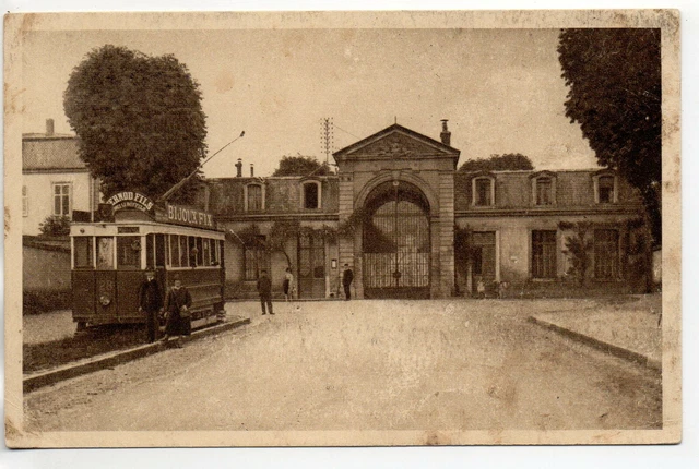 LAXOU Maréville - Meurthe and Moselle - CPA 54 - The main entrance - tram