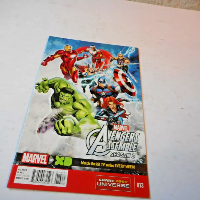 Avengers Assemble Season Two Marvel Universe  Comic #13 NM 2016