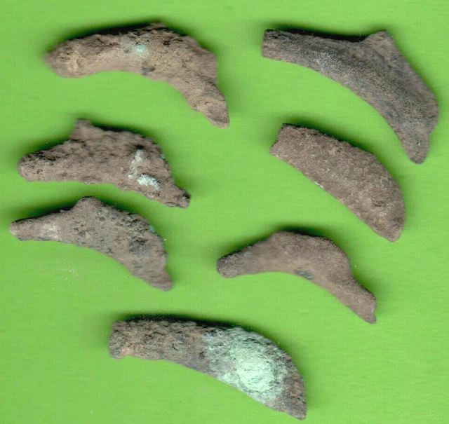 Olbia Fundido Bronce Delfín Ca 5Th CB Ucrania Griego Rusia Lote De 7 Delfín 244
