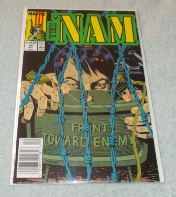 The Nam # 25 1988 Marvel War Comic Doug Murray F/Vf (Thank You Vets!)
