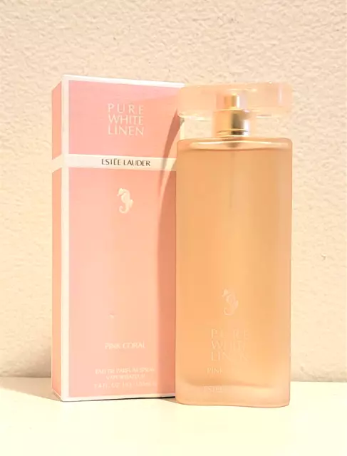 Pure White Linen Pink Coral by Estee Lauder 3.4 oz Edp spy perfume for women