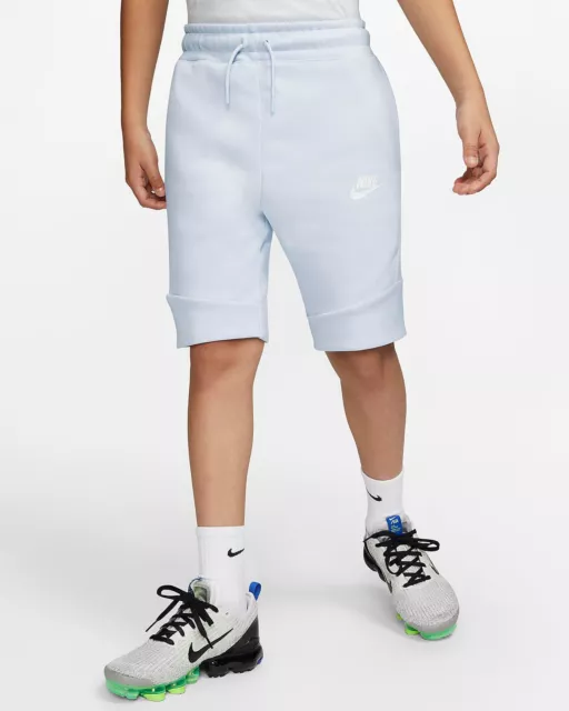 Pantaloni corti Nike ragazzi Bermuda bambini tech pile pantaloncini 816280-085 sport nuovi XS