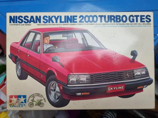 Tamiya Nissan Skyline 2000 Turbo GTES 1:24 Scale Model Kit
