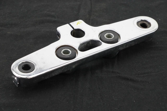 2000 Harley Softail CHROME 41mm Front Fork Triple Tree Upper Top Clamp 45456-86B