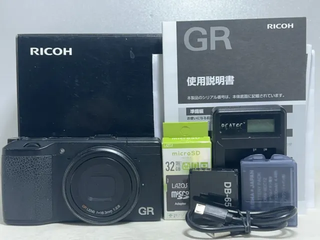 Ricoh GR  16.2MP Digital Compact Camera used from japan
