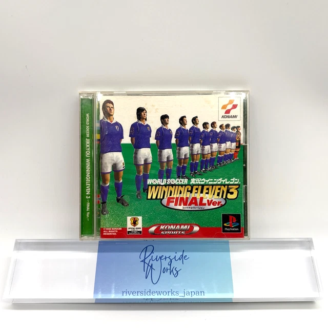 WORLD SOCCER JIKKYO WINNING ELEVEN 3 Per PlayStation - Gioco Konami, Edizione Giapponese SLPM-86162